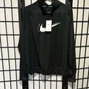 Nike Black Dri Fit 2X NEW Long-Sleeve Top
